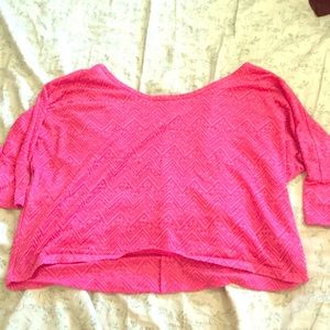 Pink shirt